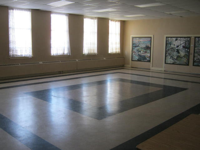 Christ Church Aylmer parish hall empty interior